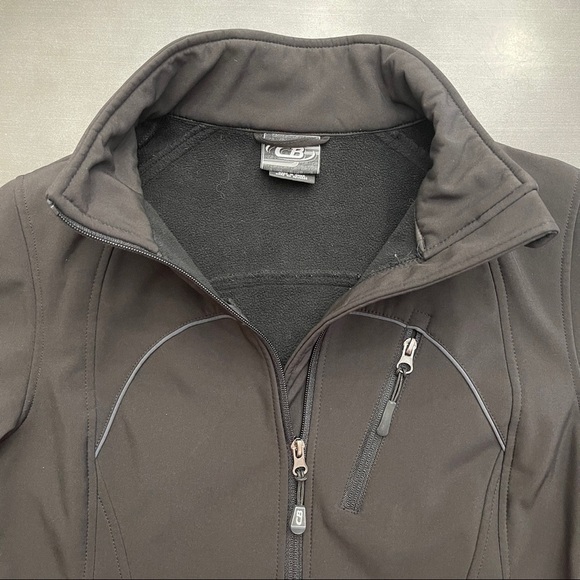 CB Sports Black Softshell Outdoor Ski Hiking Snow Water Resistant Winter Jacket - Picture 5 of 8